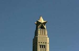 San Jacinto Monument Star