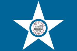 The Houston city flag